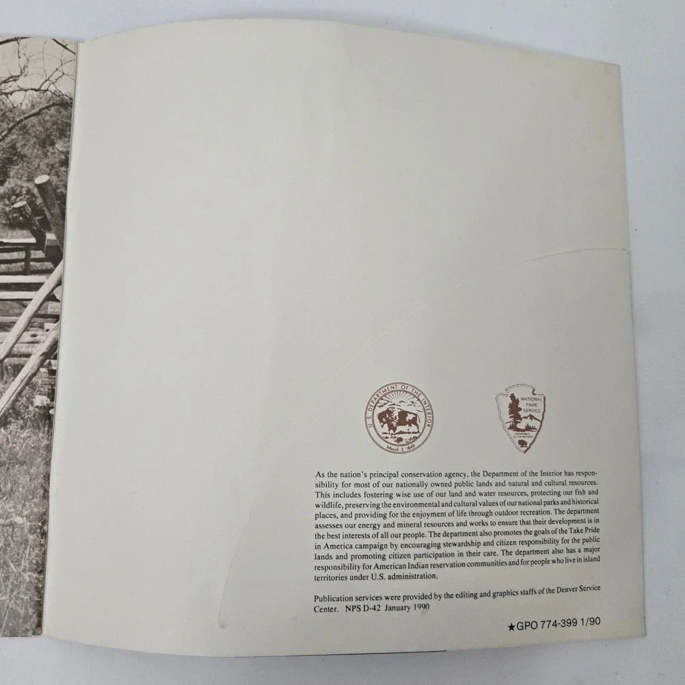 Vintage 1990 Antietam National Battlefield Alternatives Booklet NPS USA Made